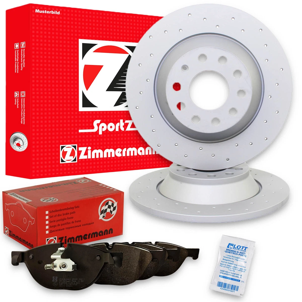 Якість гальмівних дисків Zimmermann для Nissan Primera Traveller